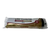 Konteyner Tipi Siyah Çöp Poşeti 120 x 150 cm 10 Adet 48 Mikron