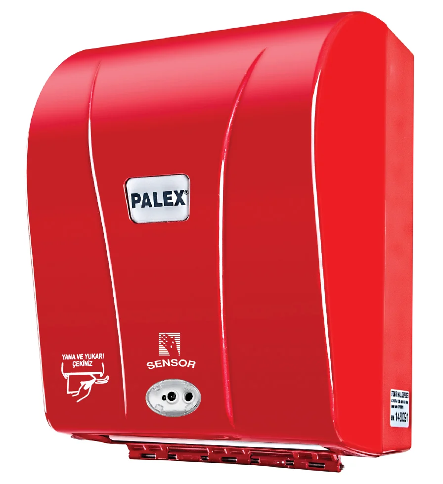 Palex Otomatik Havlu Dispenseri Kırmızı 3490-B