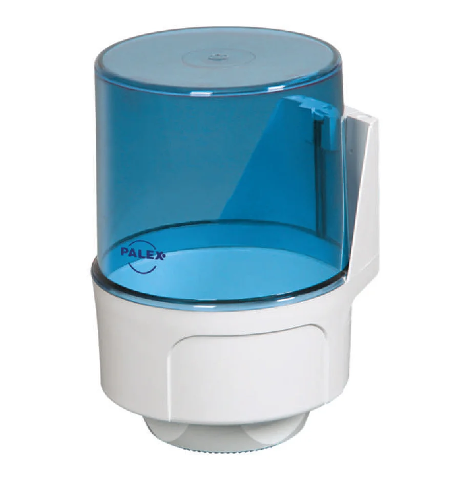 Palex İçten Çekme Kağıt Havlu Dispenseri Şeffaf Mavi 3458-1