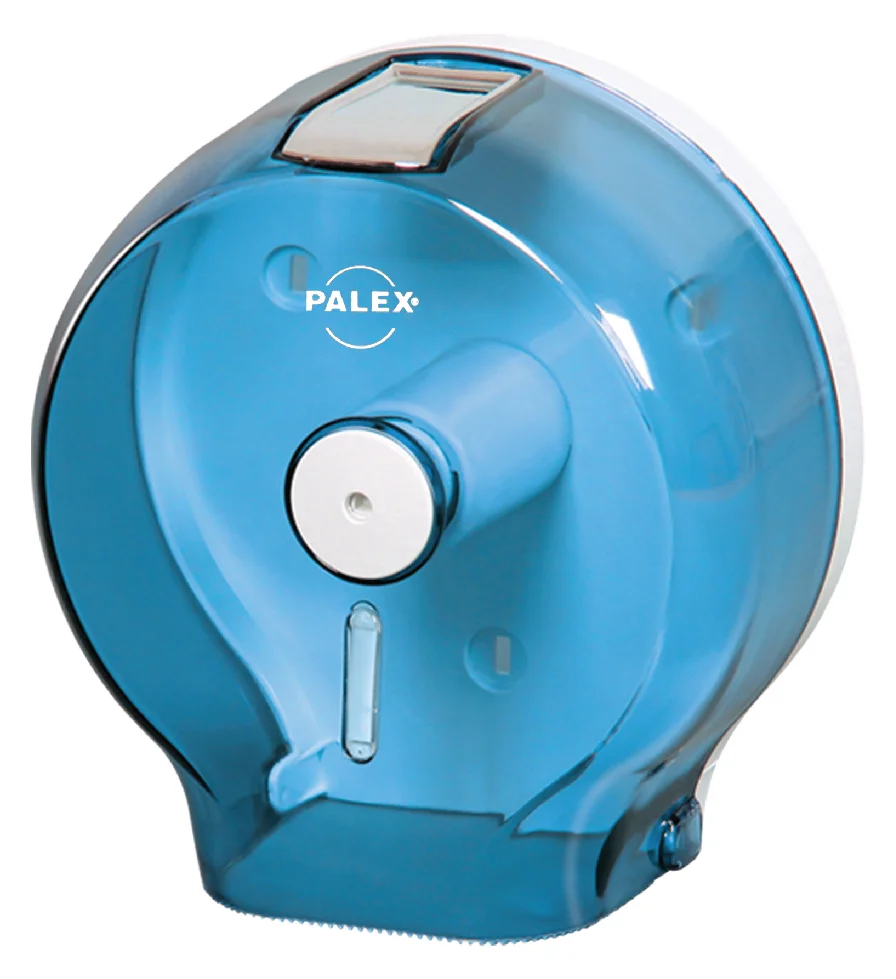 Palex Jumbo Tuvalet Kağıdı Dispenseri Şeffaf Mavi 3444-1