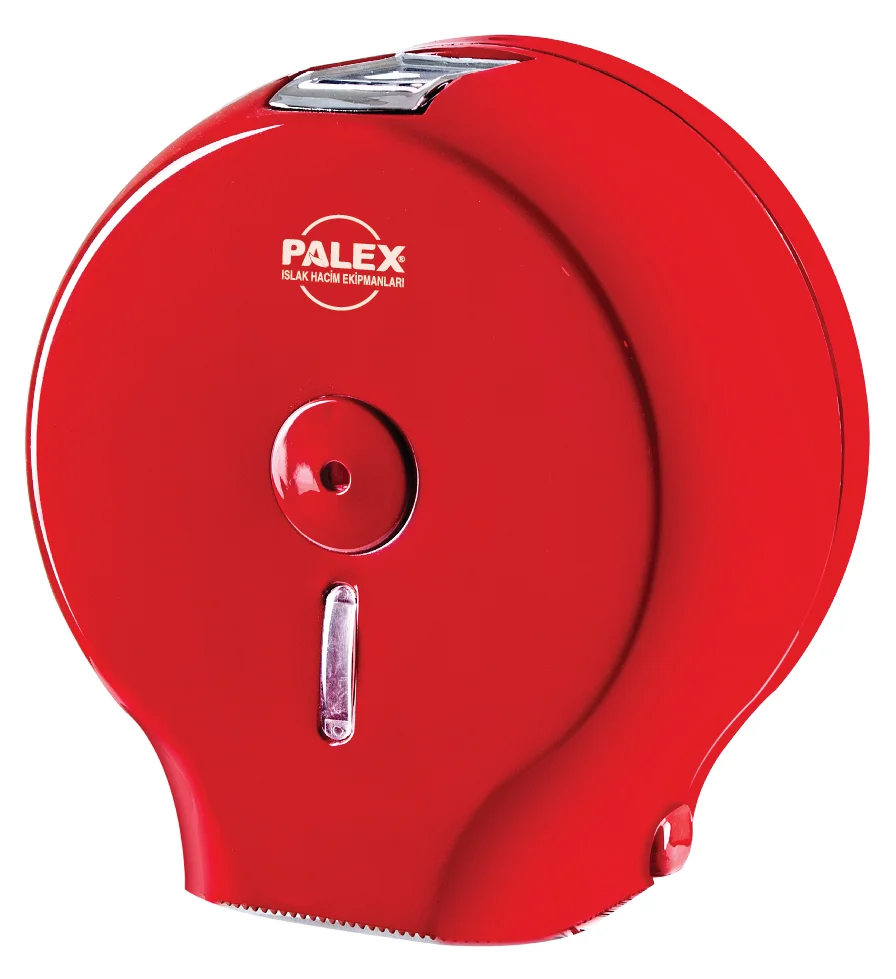 Palex Jumbo Tuvalet Kağıdı Dispenseri Kırmızı 3444-B