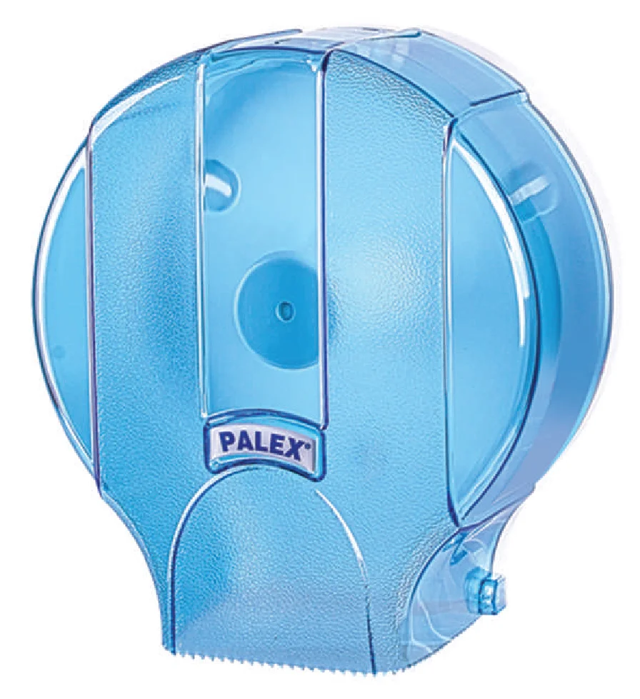 Palex Standart Jumbo Tuvalet Kağıdı Dispenseri Şeffaf Mavi 3448-1