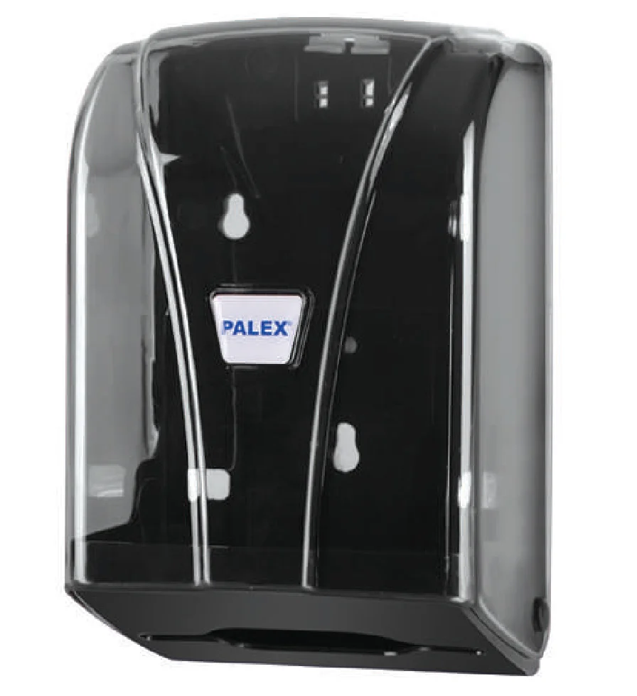 Palex C Katlama Tuvalet Kağıdı Dispenseri Şeffaf Füme 3438-2