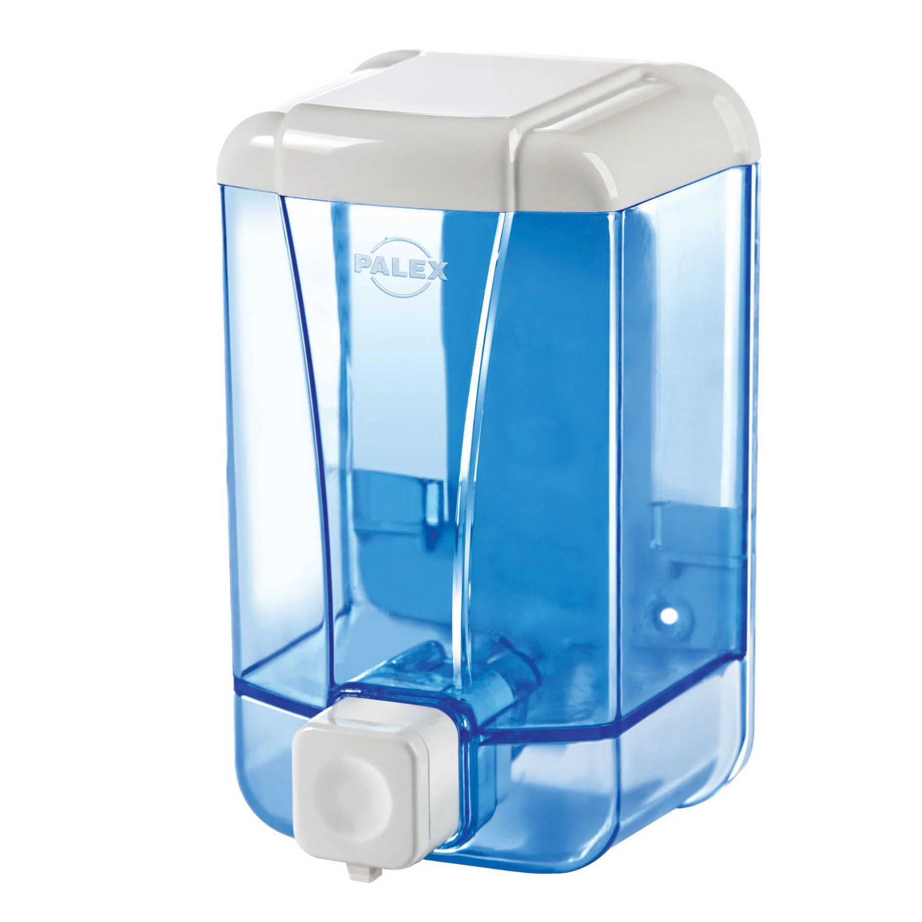 Palex Sıvı Sabun Dispenseri Şeffaf Mavi 500 cc 3420-1