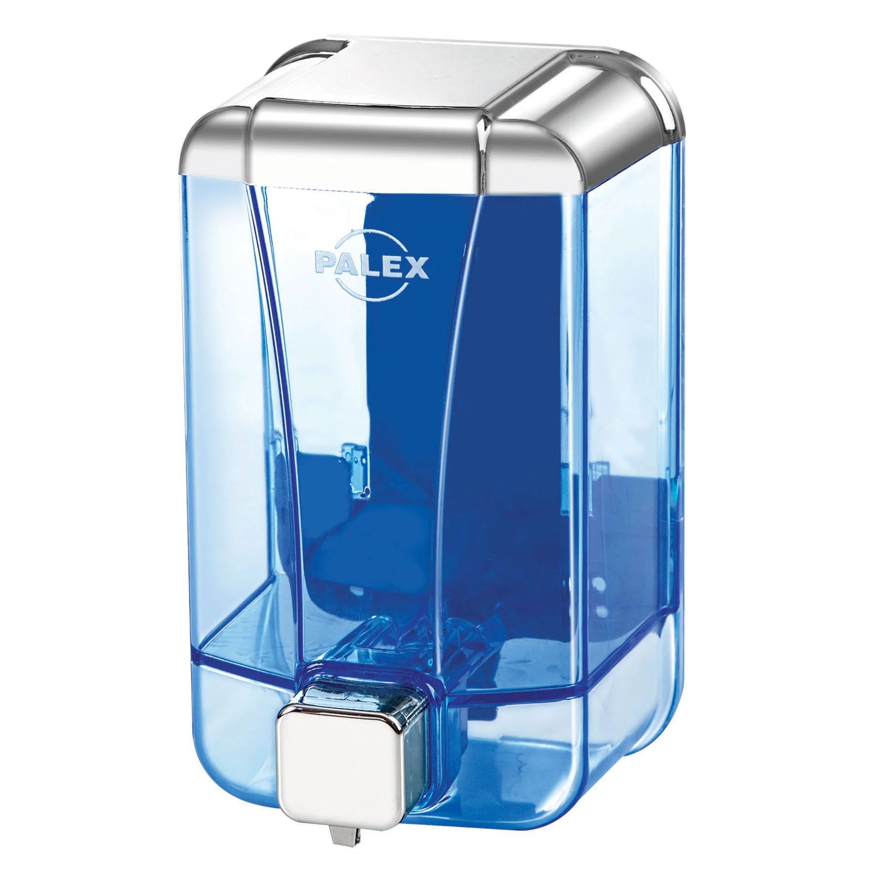 Palex Sıvı Sabun Dispenseri Şeffaf Krom 1000 cc 3430-2
