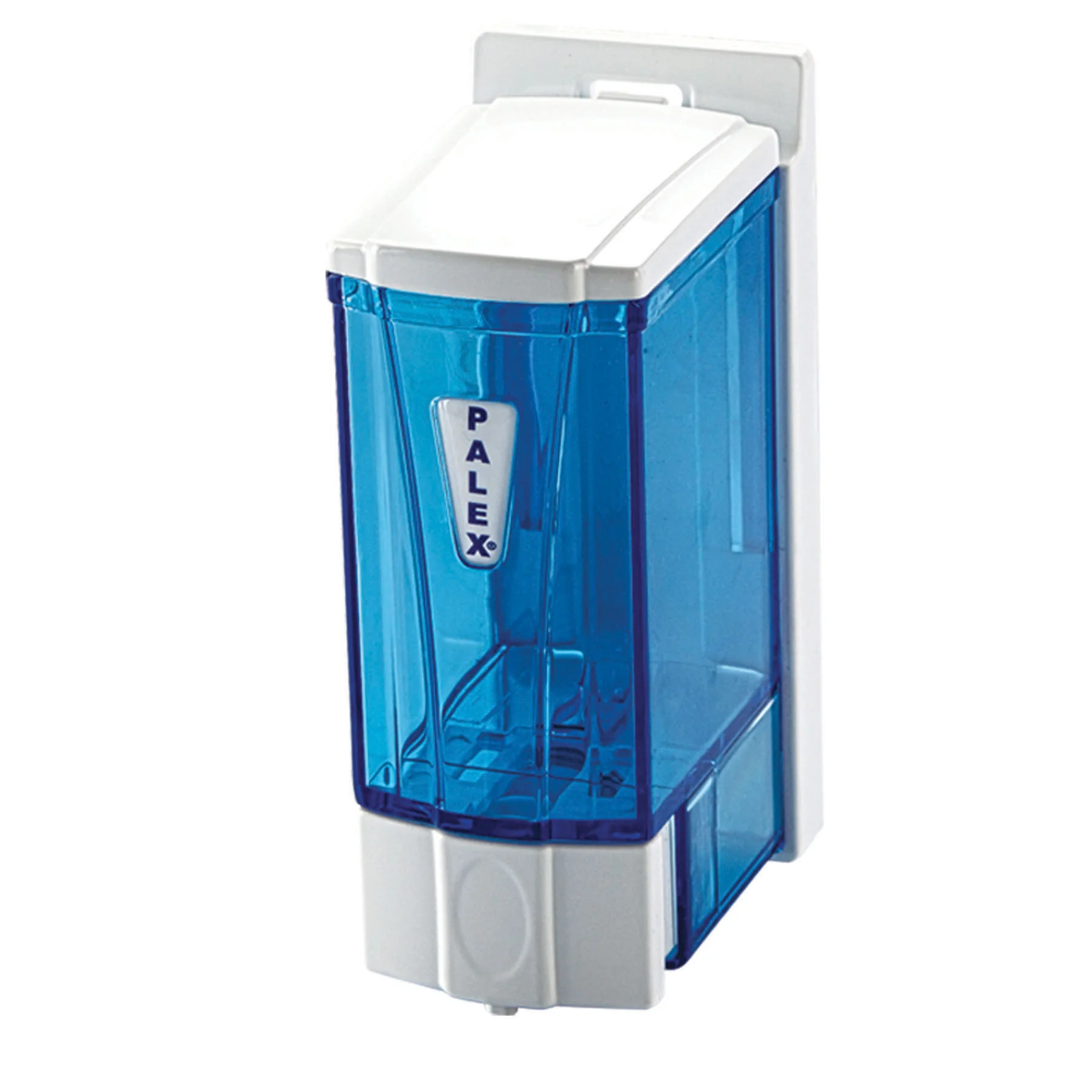 Palex Mini Sıvı Sabun Dispenseri Şeffaf Mavi 250 cc 3562-1