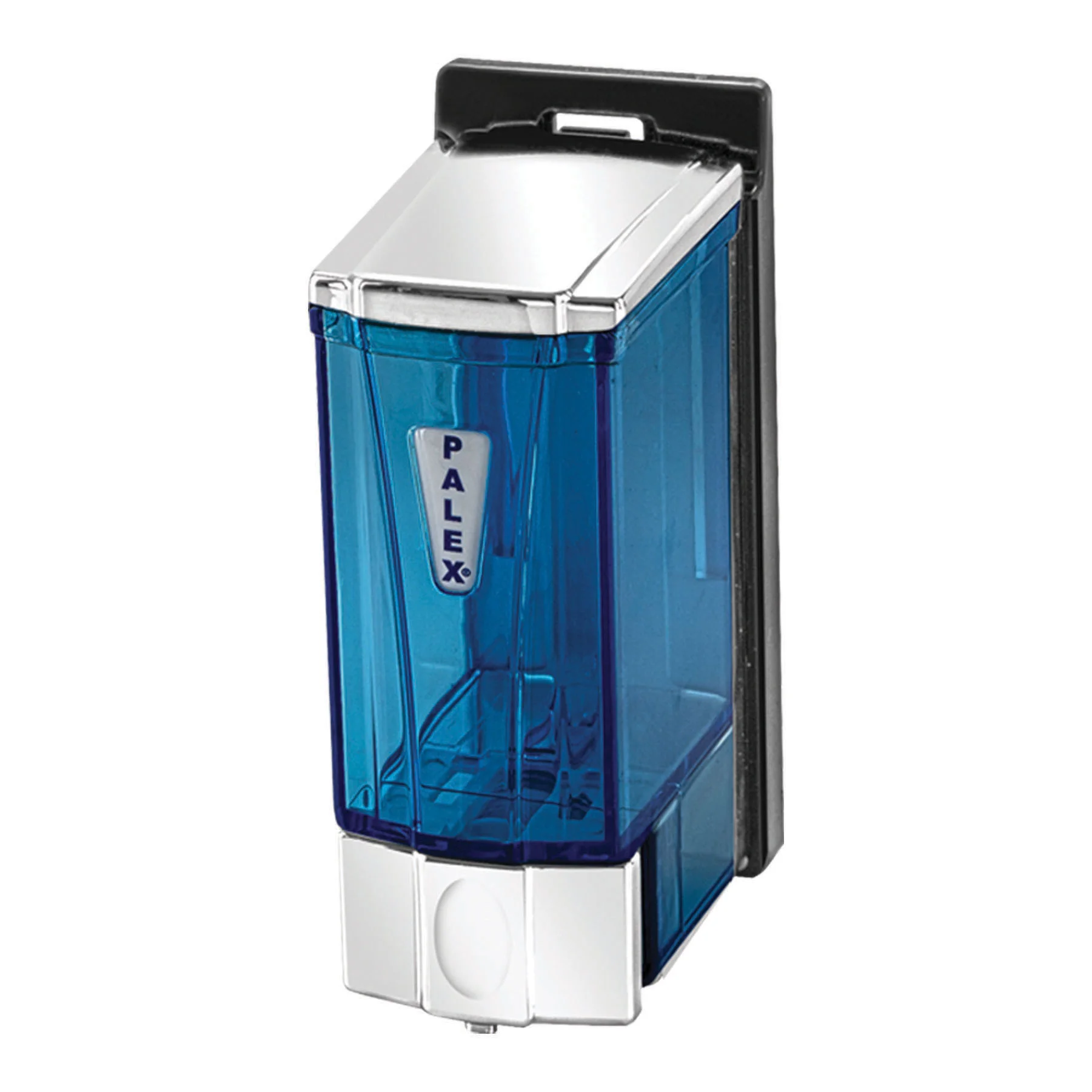 Palex Mini Sıvı Sabun Dispenseri Şeffaf Krom 250 cc 3562-2