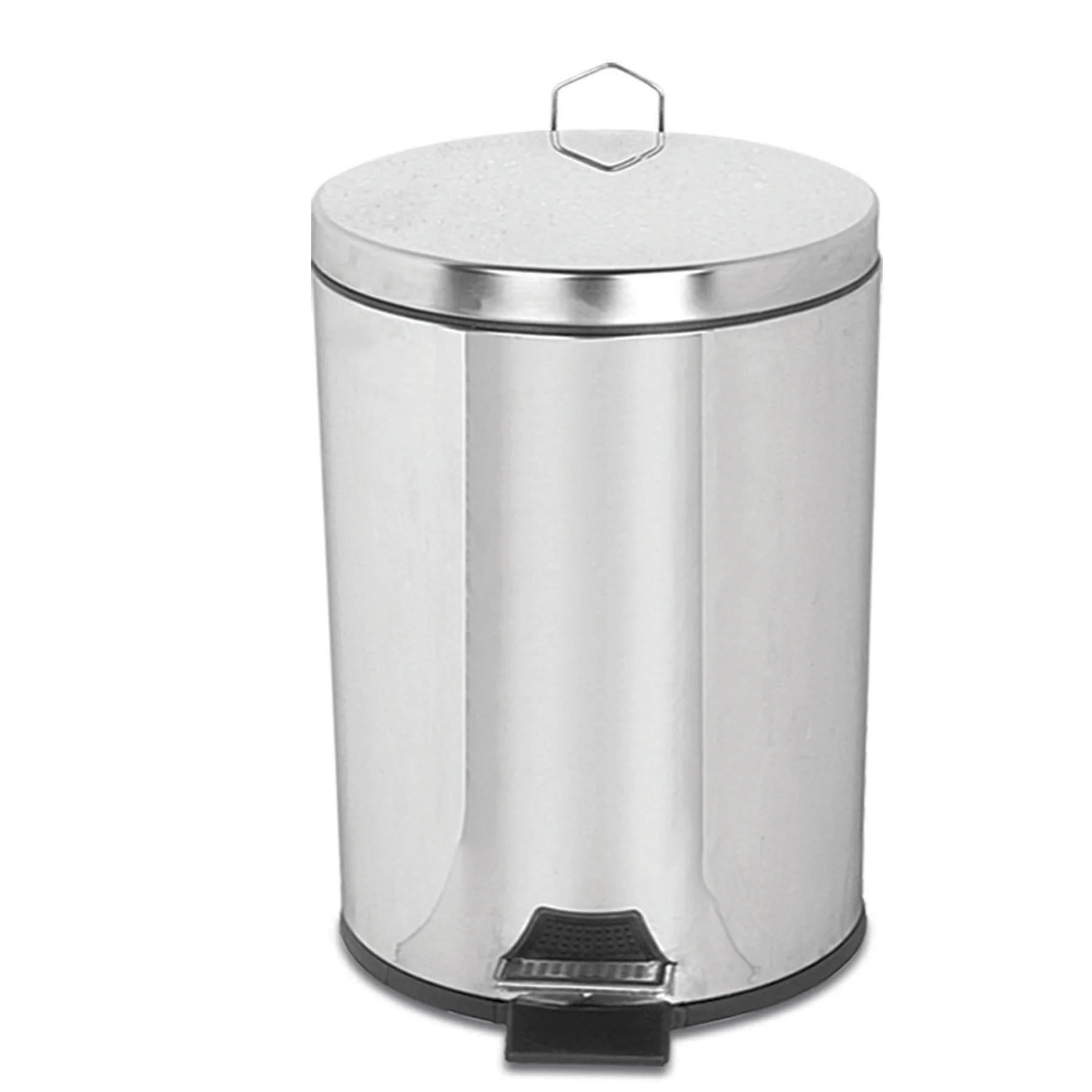 Palex Krom Pedallı Metal İç Kovalı Çöp Kovası 50 Litre 3700-350
