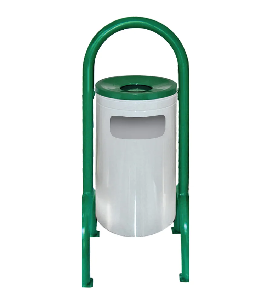Palex Boyalı Dört Ayaklı Bahçe Tipi Çöp Kovası 31 Litre 3560-3