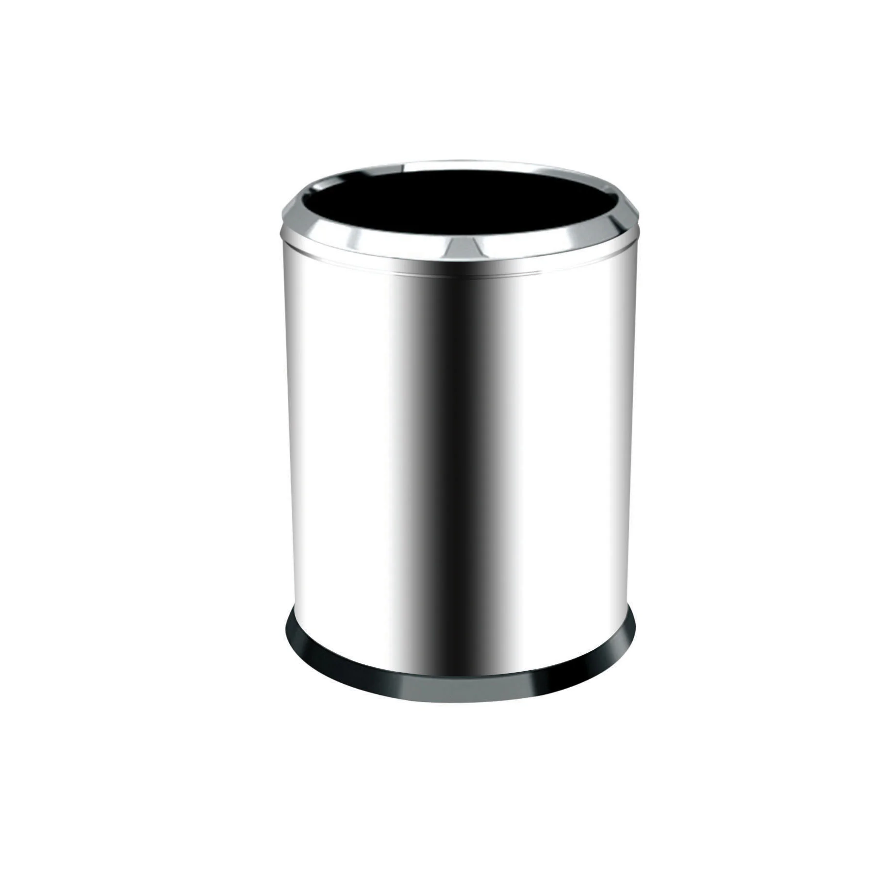 Palex Krom Çemberli Çöp Kovası 12 Litre 3820-12