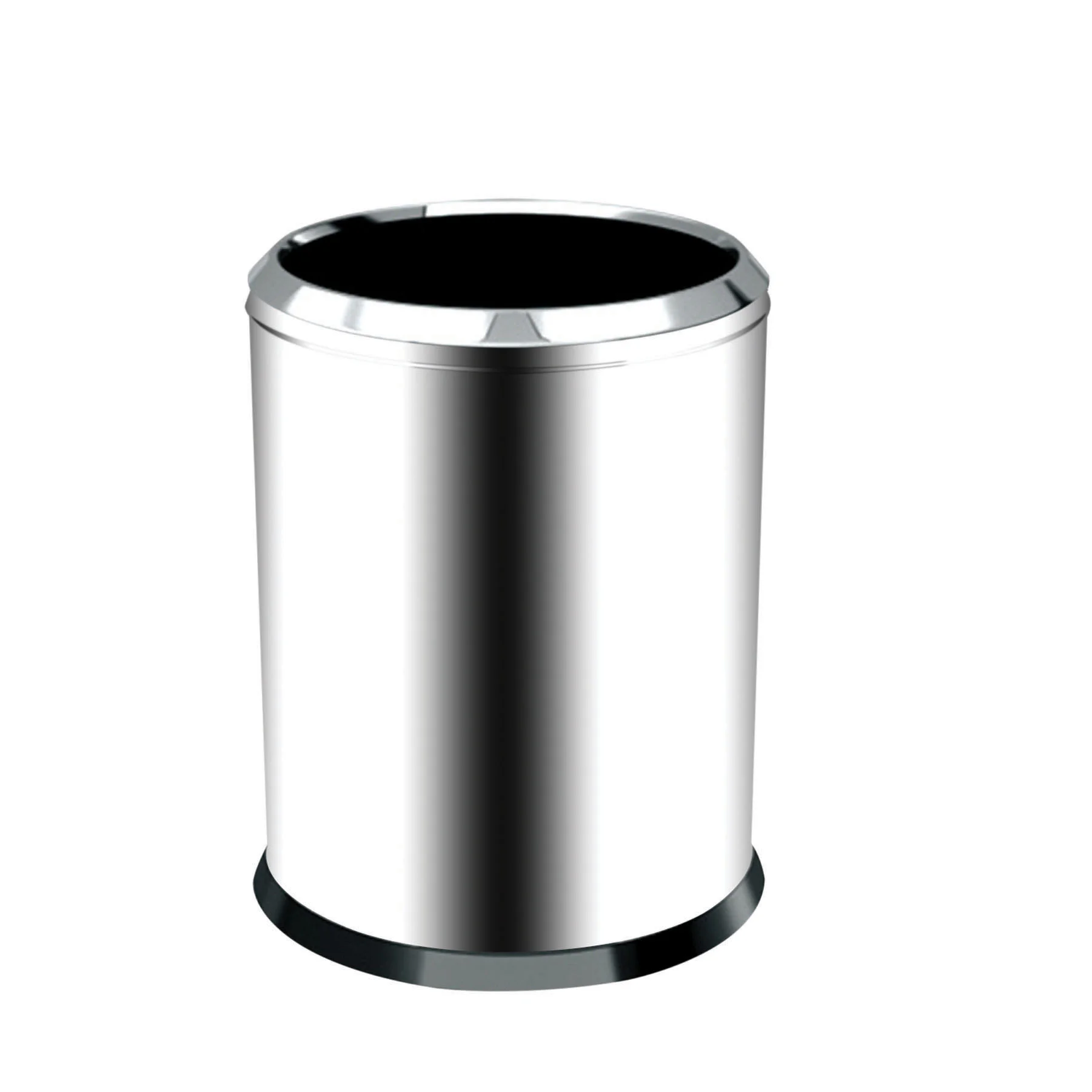 Palex Krom Çemberli Çöp Kovası 16 Litre 3820-16