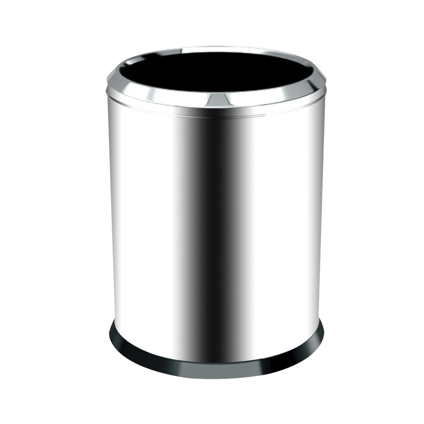 Palex Krom Çemberli Çöp Kovası 20 Litre 3820-20