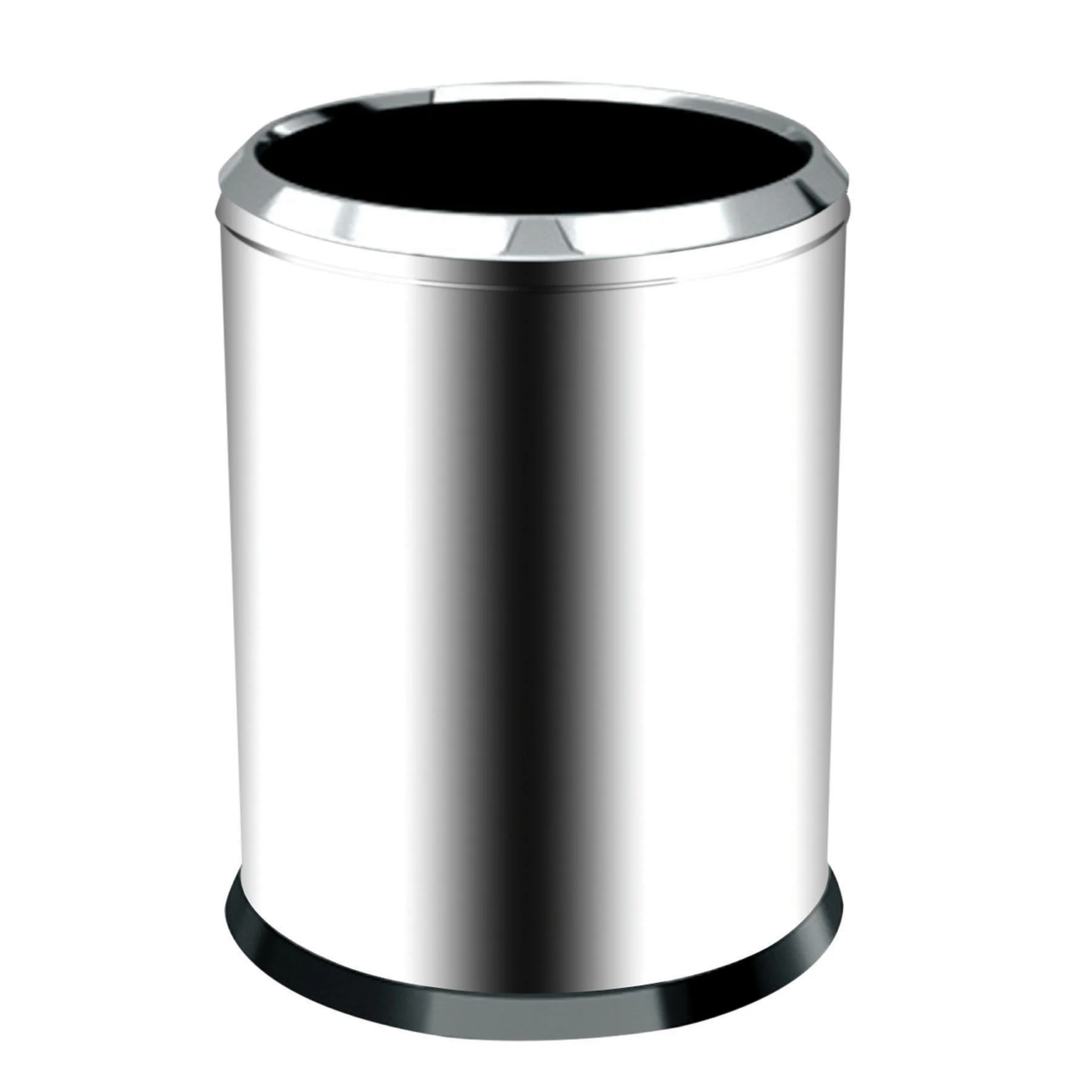 Palex Krom Çemberli Çöp Kovası 32 Litre 3820-32